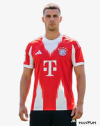Camiseta Bayern de Munique Vermelha Copa do Mundo 2025 - Versão Torcedor