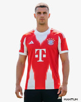 Camiseta Bayern de Munique Vermelha Copa do Mundo 2025 - Versão Torcedor