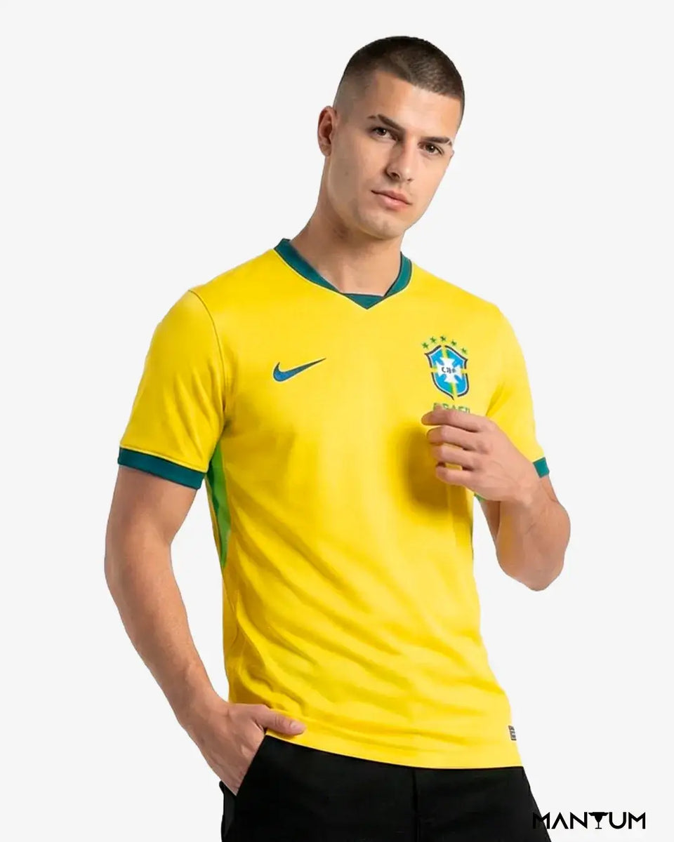 Camisa Lançamento Brasil 2026 Amarela - Versão Jogador  - Mantum®
