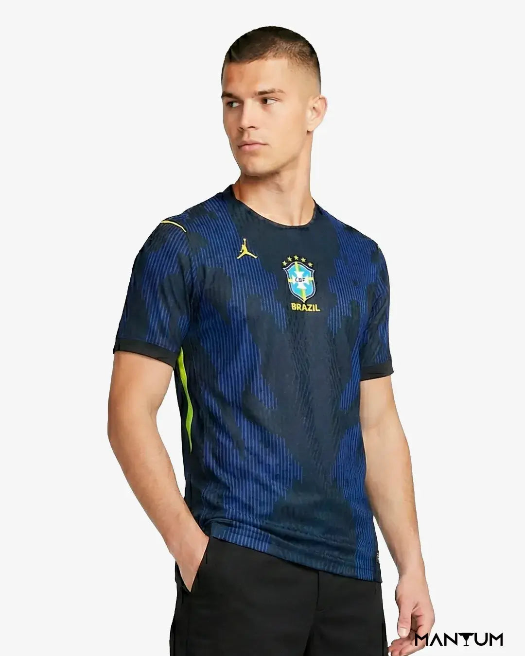Camisa Lançamento Brasil 2026 Azul - Versão Jogador  - Mantum®