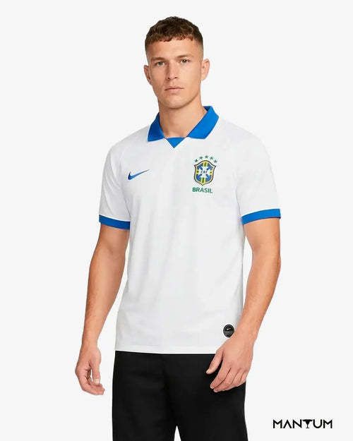 Camiseta Brasil Branca 19/20 [RETRÔ]