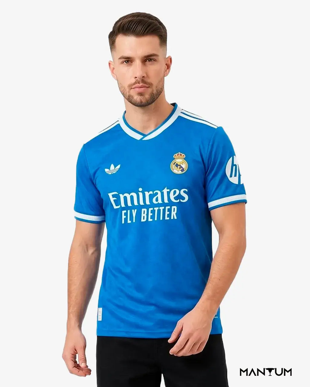 Camiseta Real Madrid Azul 25/26 - Versão Torcedor