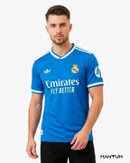 Camiseta Real Madrid Azul 25/26 - Versão Torcedor