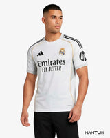 Camiseta Real Madrid Branca 25/26  - Versão Torcedor