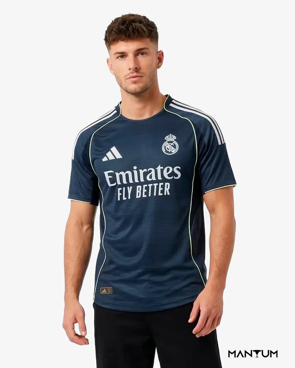 Camiseta Real Madrid Preta 25/26 - Versão Torcedor