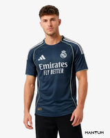 Camiseta Real Madrid Preta 25/26 - Versão Torcedor
