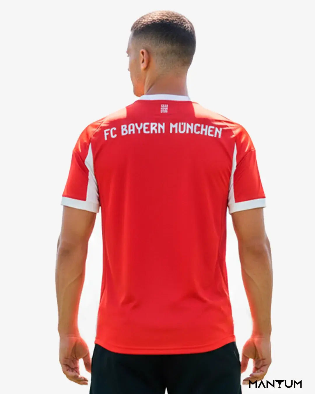 Camiseta Bayern de Munique Vermelha Copa do Mundo 2025 - Versão Torcedor