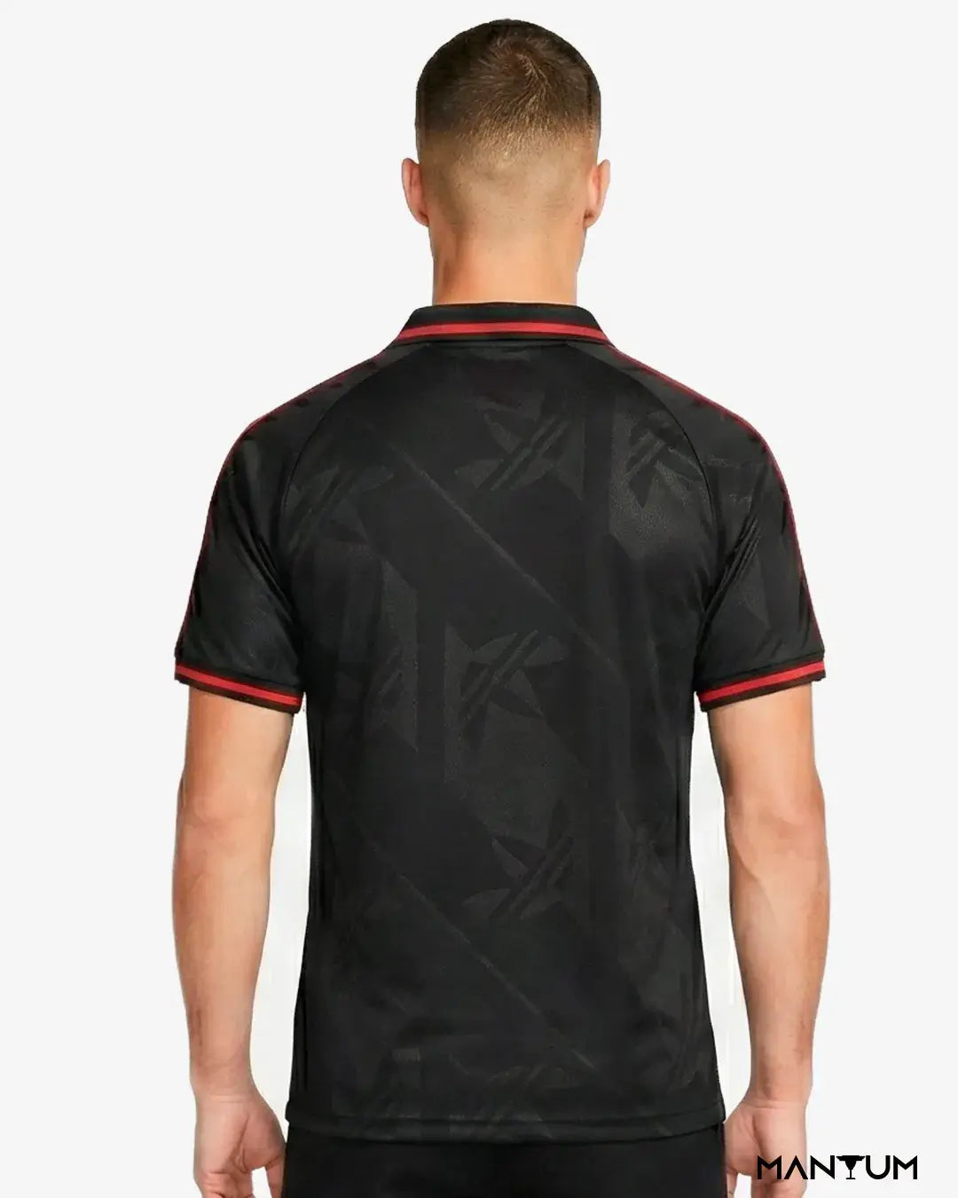 Camisa de Time Flamengo Polo Preta Lifestyler - Versão Jogador - Mantum®