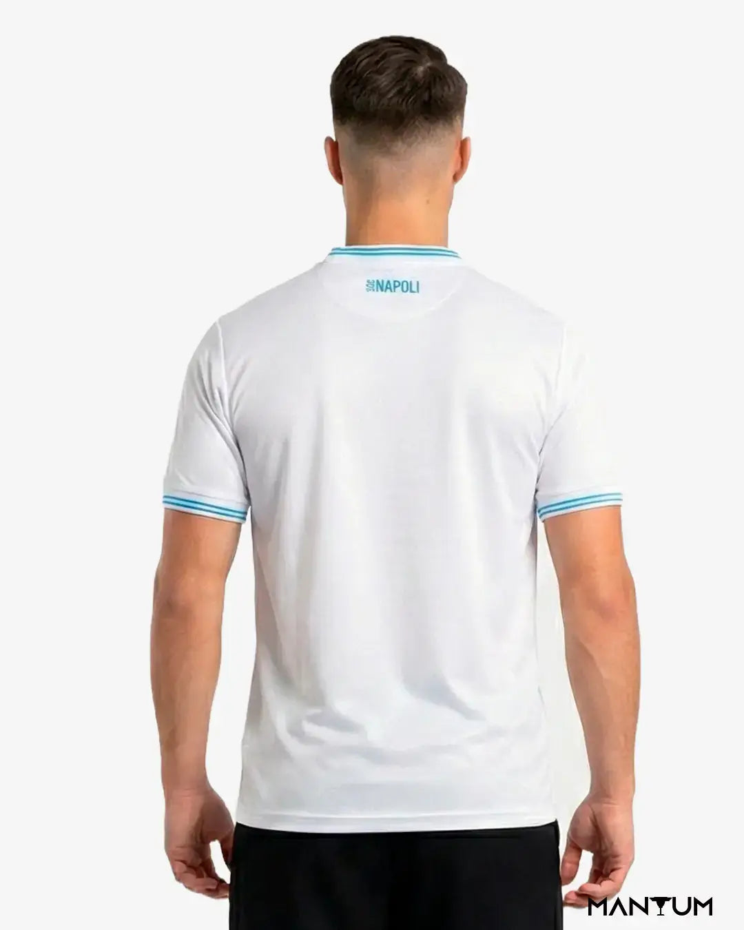 Camiseta de Time Napoli Branca - Versão Jogador - Mantum®