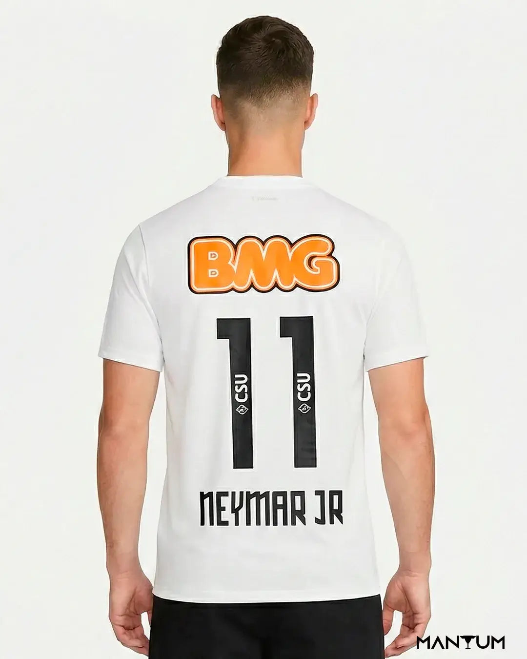 Camiseta Santos Branca - Neymar 2012/2013 [RETRÔ]
