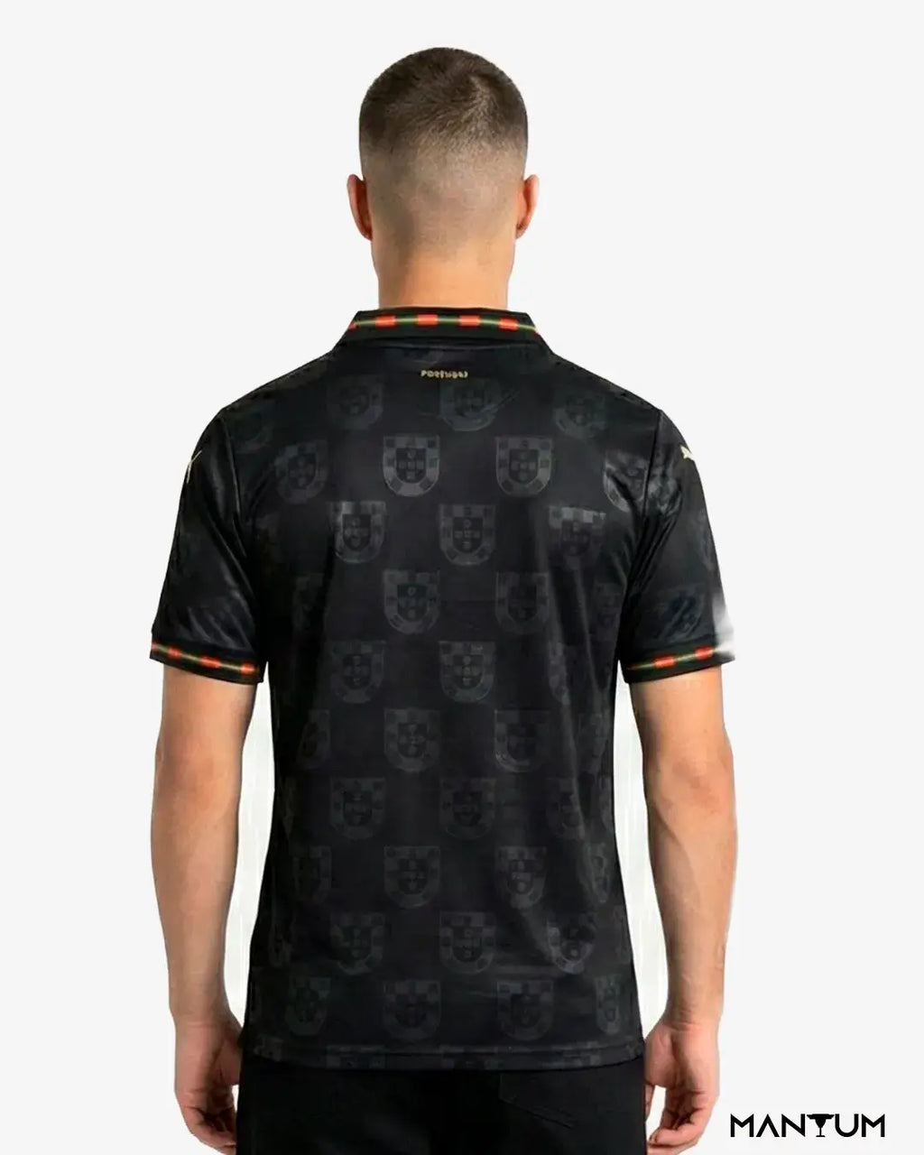 Camisa de Seleção Portugal Preta Copa do Mundo 2026 - Versão Jogador - Mantum®