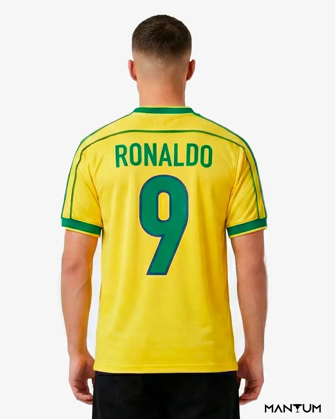 Camisa de Seleção Brasileira - Ronaldo 1998 [RETRÔ] - Versão Jogador  - Mantum®