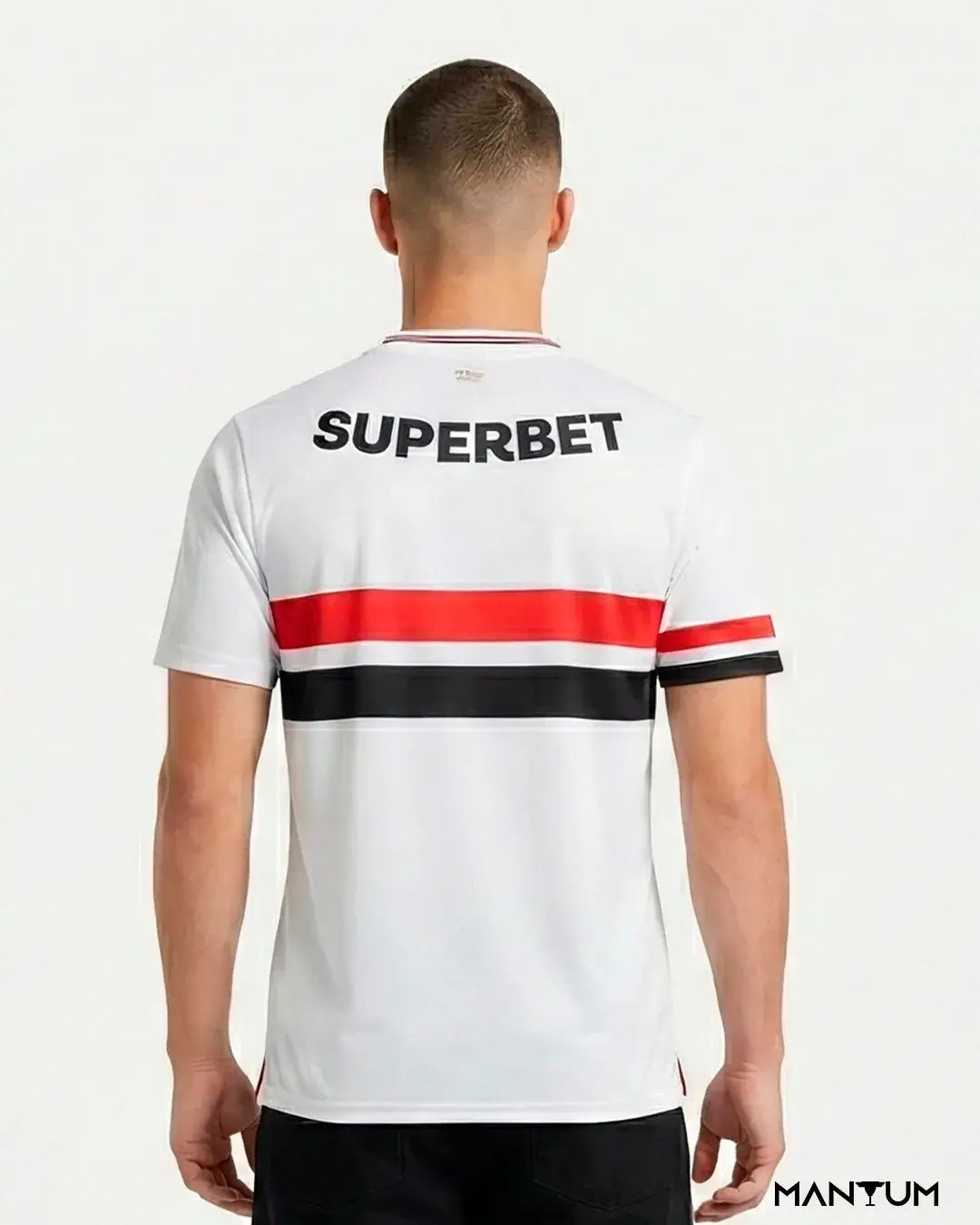 Camisa de Time São Paulo Branca 2025 - Versão Jogador - Mantum®