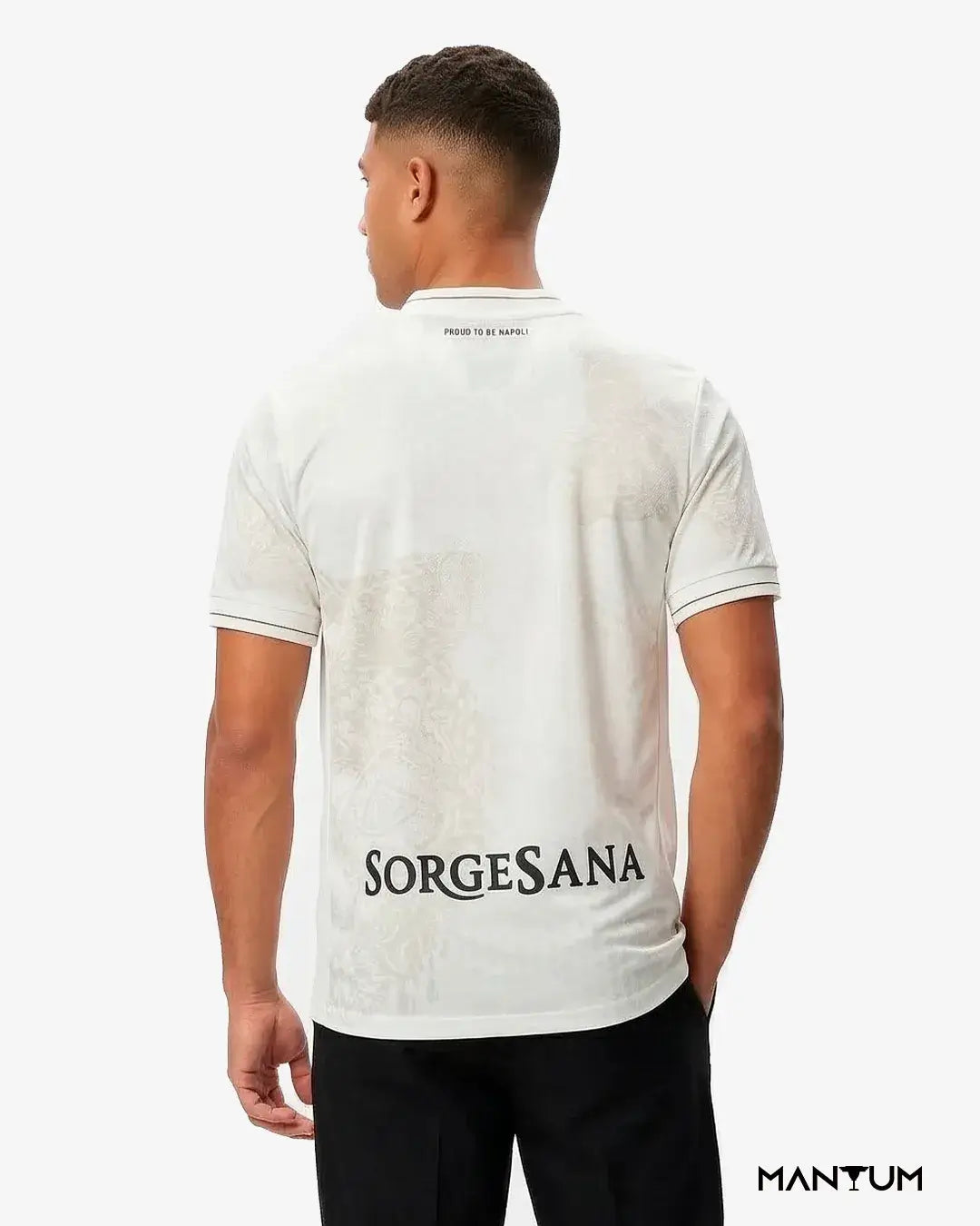 Camiseta Napoli Branca 25/26 - Versão Jogador
