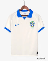 Camiseta Brasil Branca 19/20 [RETRÔ]