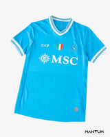 Camiseta Napoli Azul 25/26 - Versão Jogador
