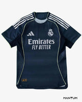 Camiseta Real Madrid Preta 25/26 - Versão Torcedor