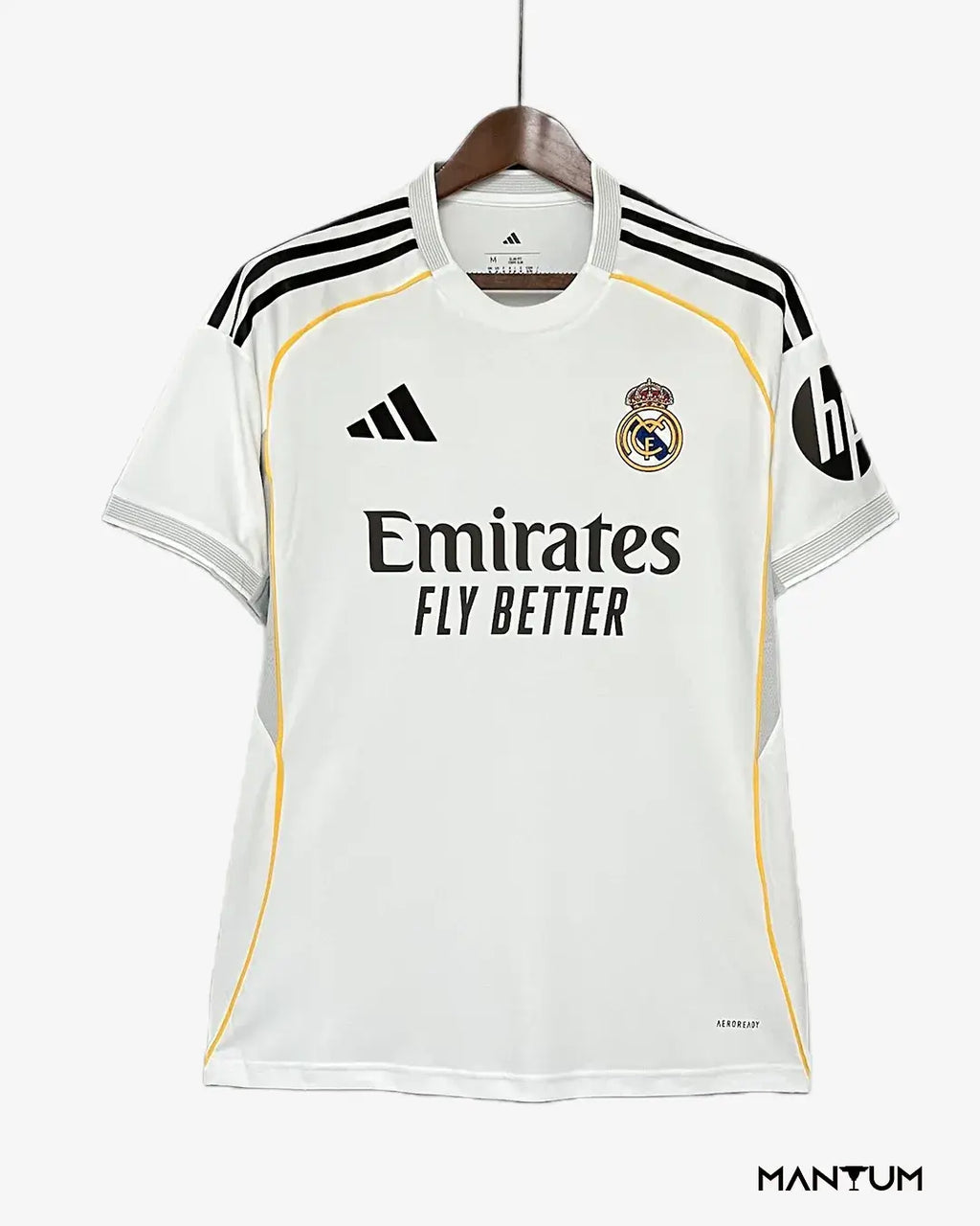 Camiseta Real Madrid Branca 25/26  - Versão Torcedor