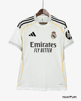 Camiseta Real Madrid Branca 25/26  - Versão Torcedor