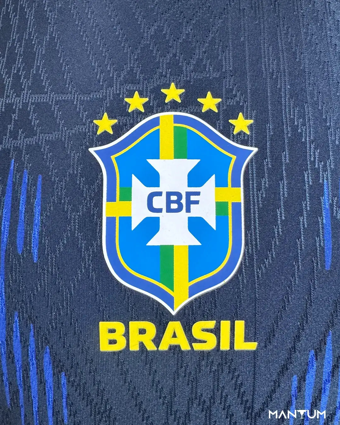 Camisa Lançamento Brasil 2026 Azul - Versão Jogador  - Mantum®
