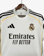 Camiseta Real Madrid Branca 25/26  - Versão Torcedor