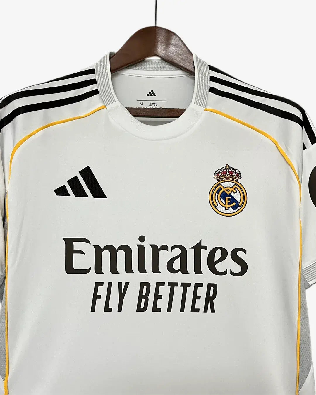 Camiseta Real Madrid Branca 25/26  - Versão Torcedor