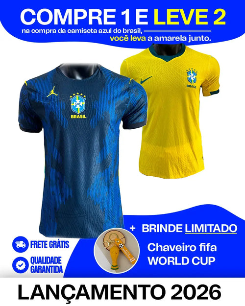 Lançamento Camisetas Brasil NK 2026 - COMPRE 1 E LEVE 2 + BRINDE EXCLUSIVO